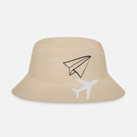 Paper plane' Bucket Hat | Spreadshirt